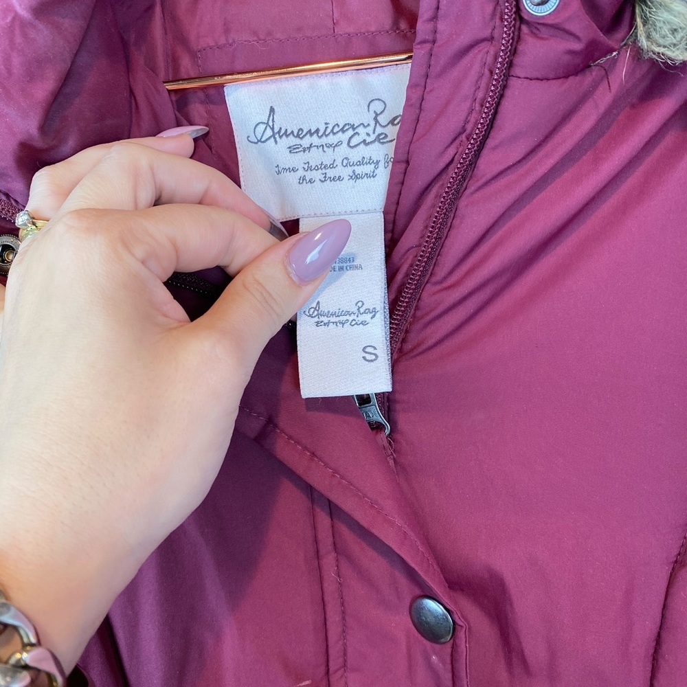 American Rag Puffer Coat-Long - Picture 3 of 8